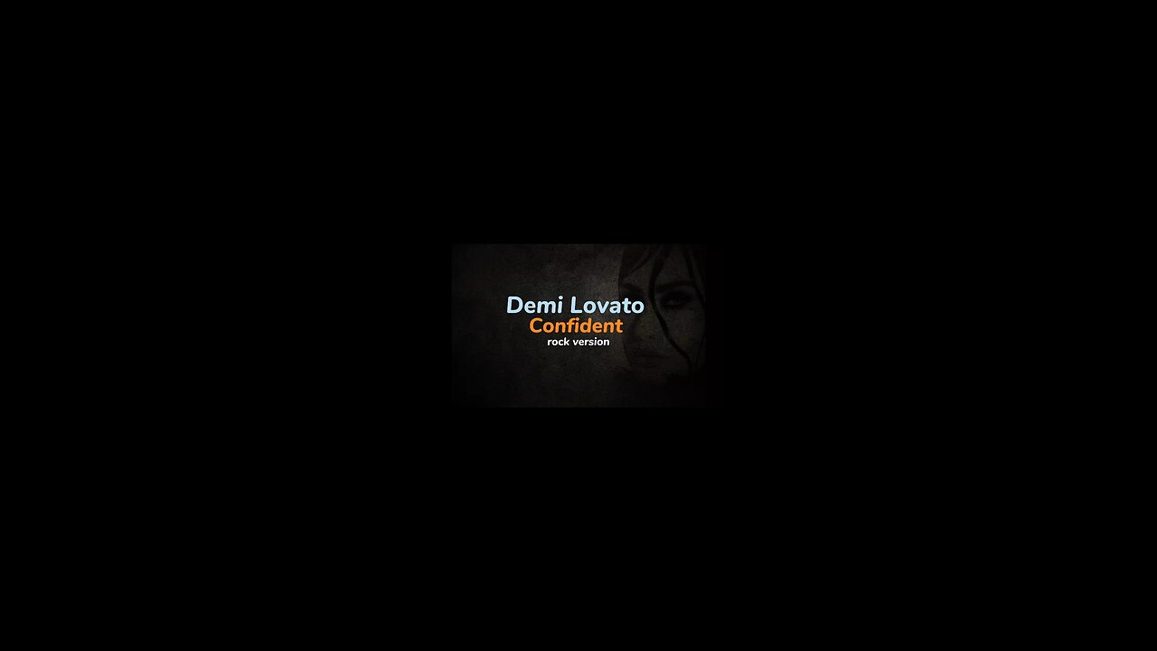 Confedent | Demi Lovato | (rock version)