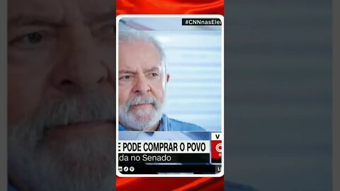 Pulação mais carente quer Lula como presidente. #shortscnn