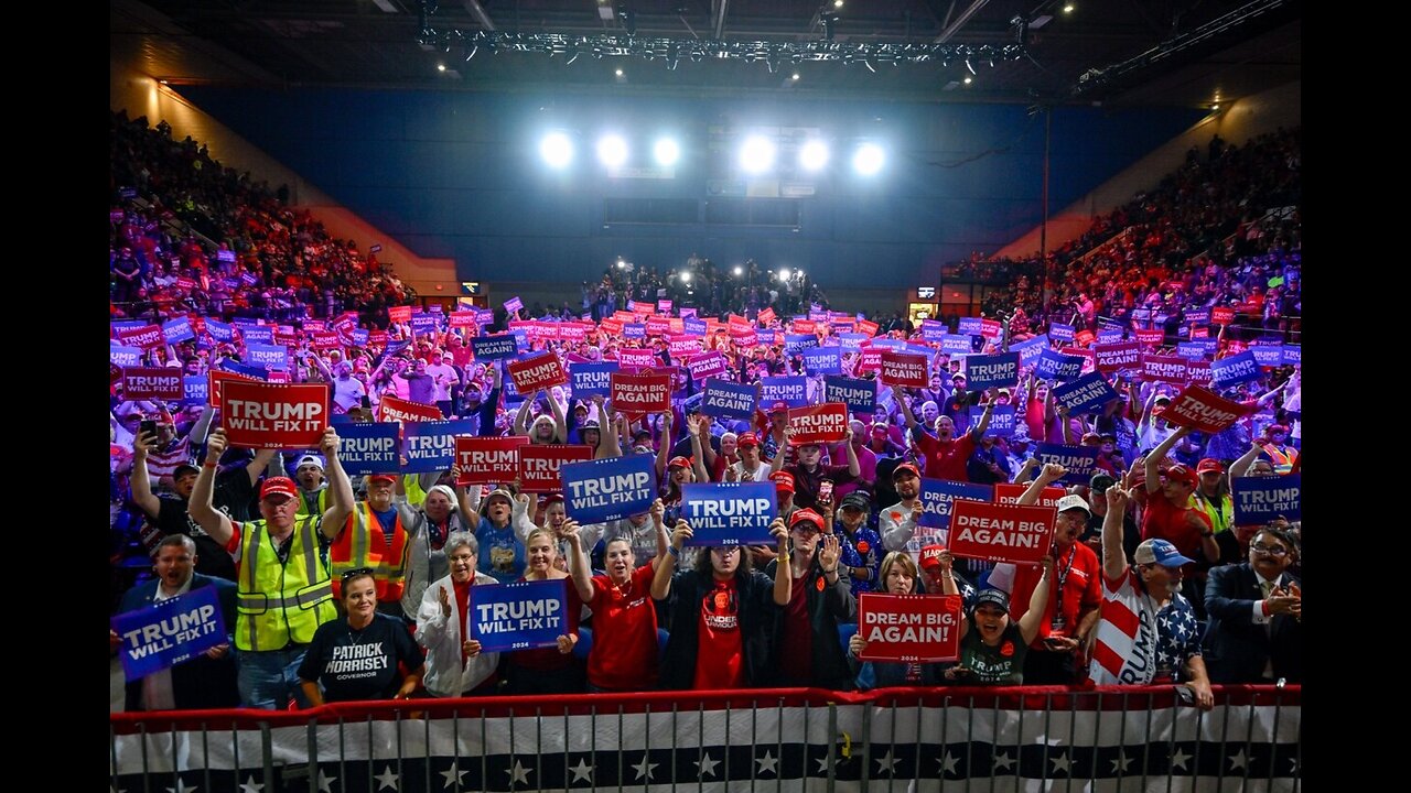 Three (3) Trump Rallies – November 2nd, 2024 in Gastonia, NC, Salem, VA, and Greensboro, NC