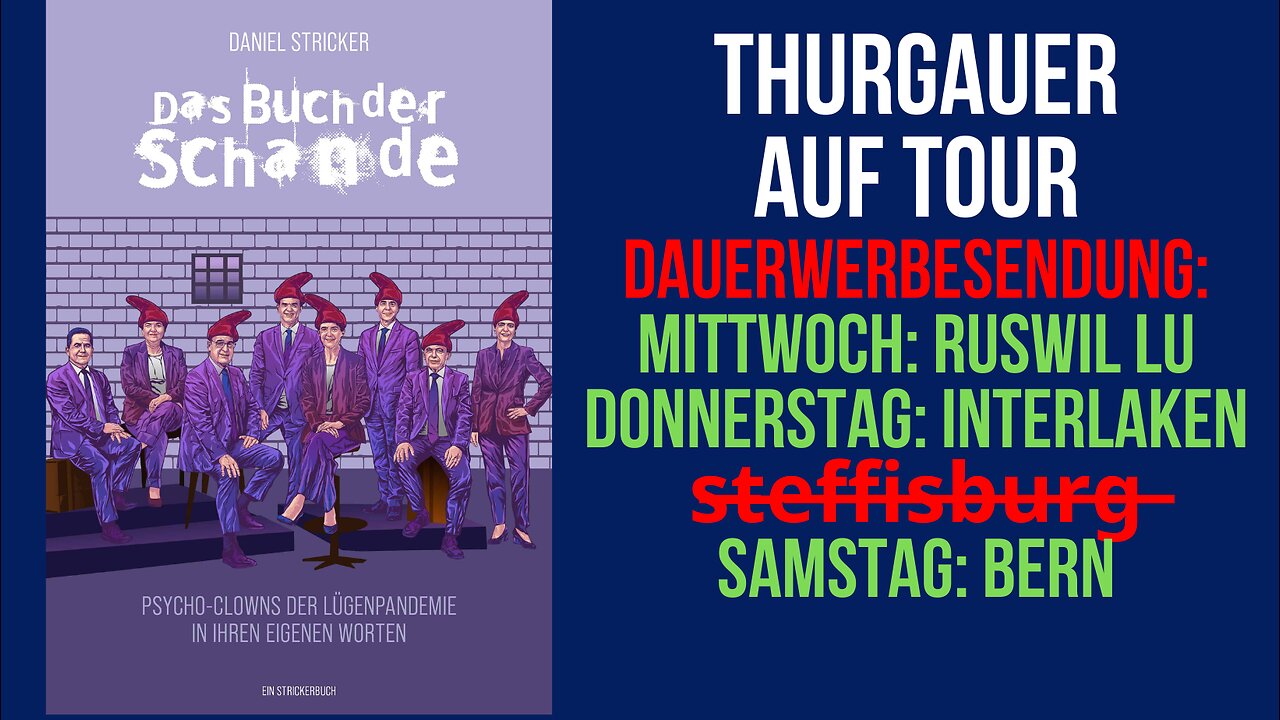 Die Tour der Schande beginnt: DAUERWERBESENDUNG