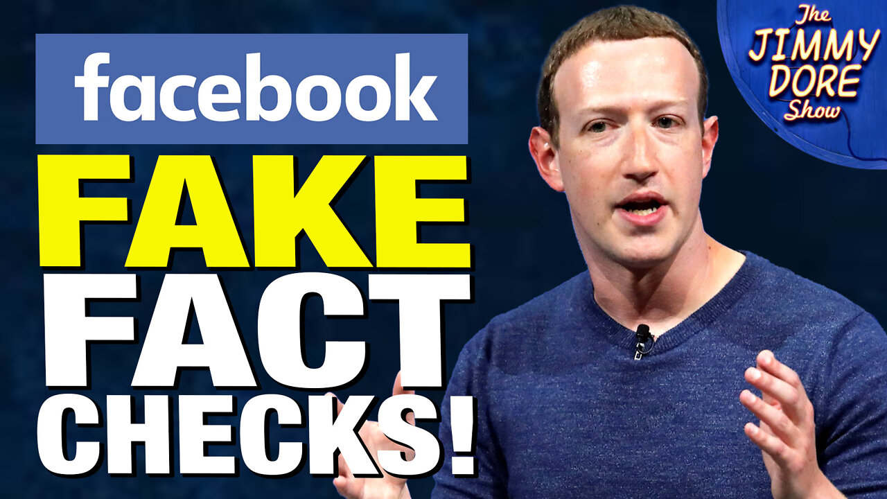 Facebook ADMITS Their Fact Checks Are Phony!