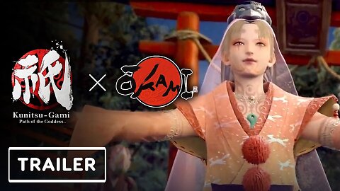 Kunitsu-Gami- Path of the Goddess x Okami - Collab Trailer