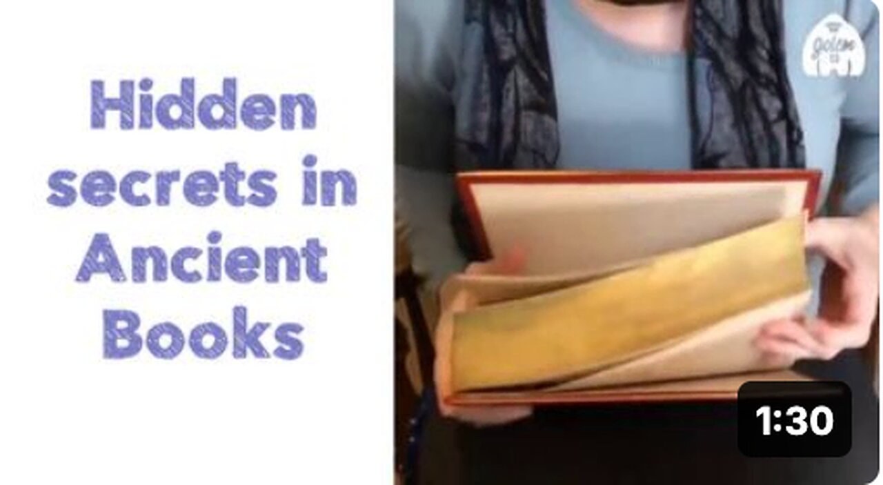 Hidden secrets in Ancient Books