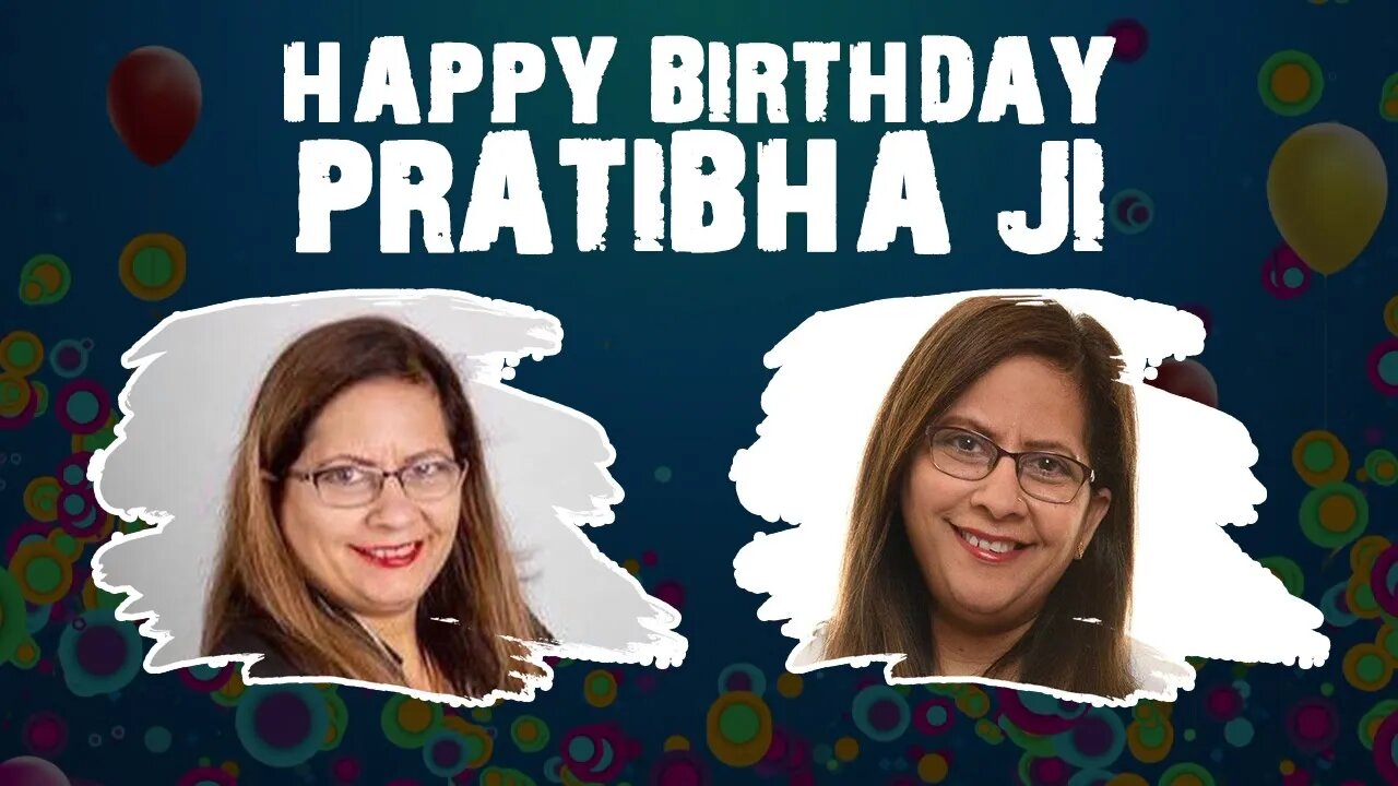 Happy Birthday Pratibha Ji!