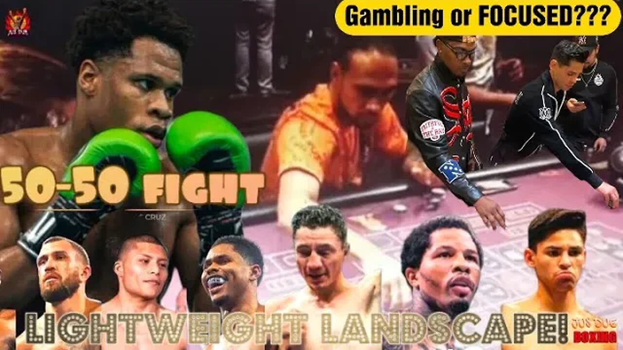 RYAN GARCIA GAMBLING WITH JERMALL CHARLO WILL IT COST HIM? WILDER LOOKING DANGEROUS! #davisgarcia