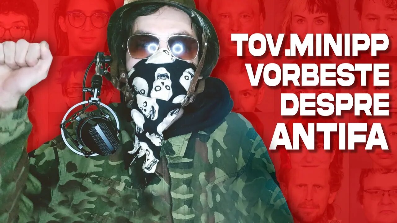 Membru ANTIFA prima zi pe internet in romania
