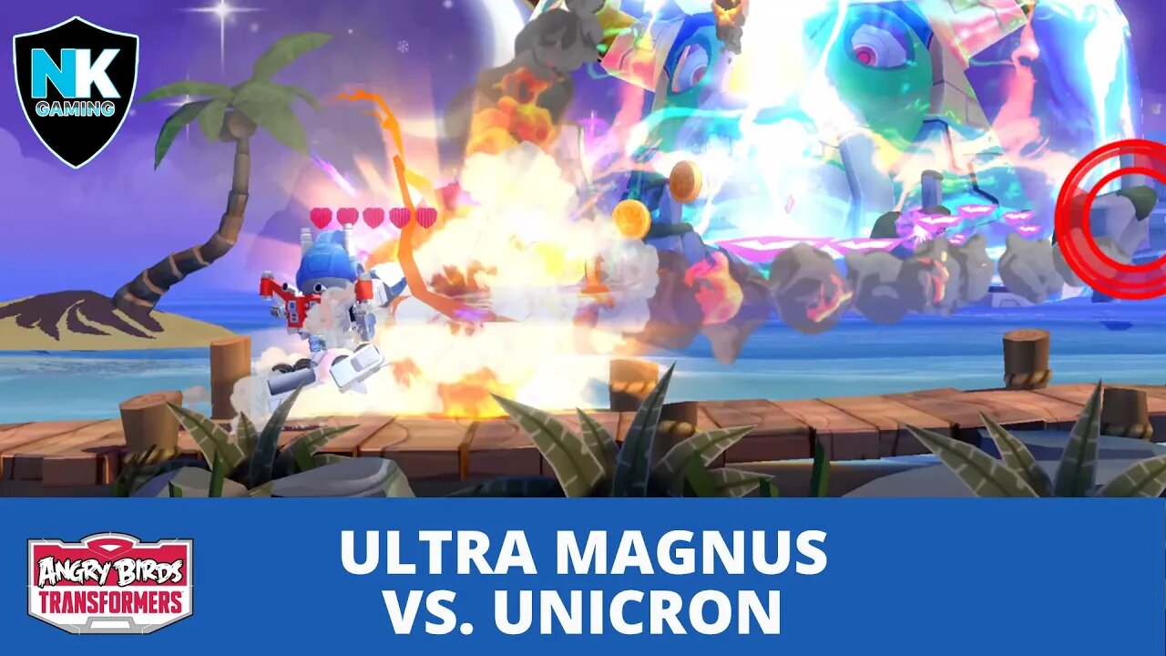 Angry Birds Transformers 2.0 - Ultra Magnus vs. Unicron