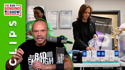 Kamala's "Hurricane Relief" Involved her bagging 4 sticks of deoderant