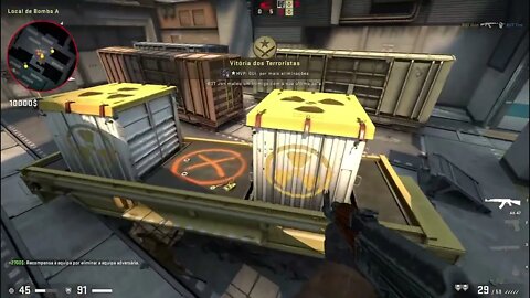 Counter Strike Global Offensive Train Bots #1