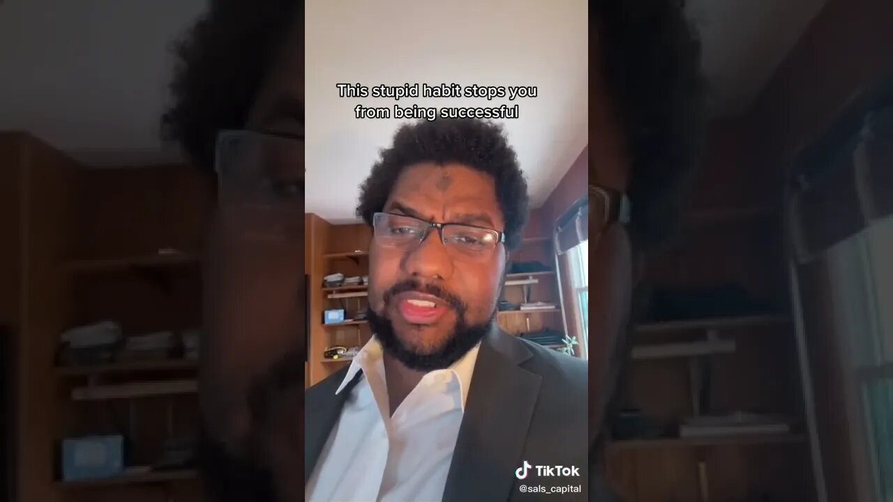 This stupid thing stops you from being successful