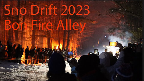 Sno Drift Rally 2023, Stage 14, Bonfire Alley