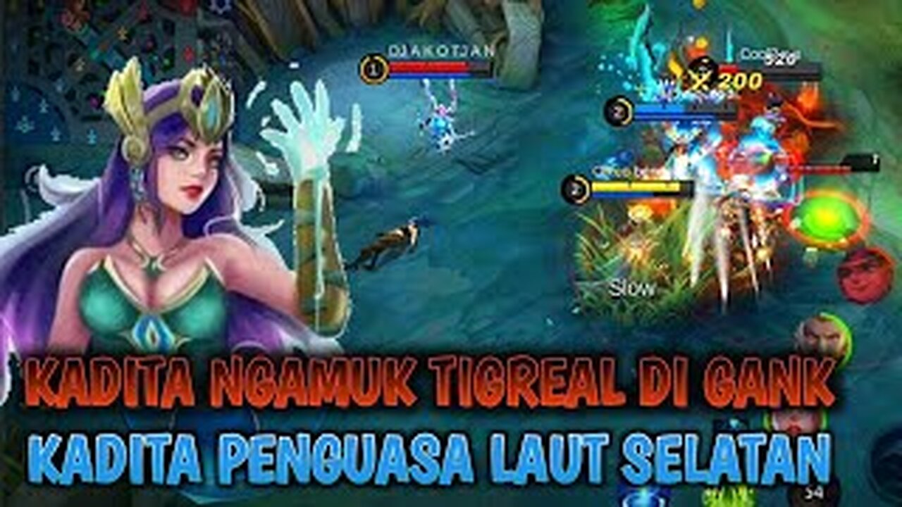 POWERFULL COMBO KADITA || GAMEPLAY KADITA - MOBILE LEGENDS