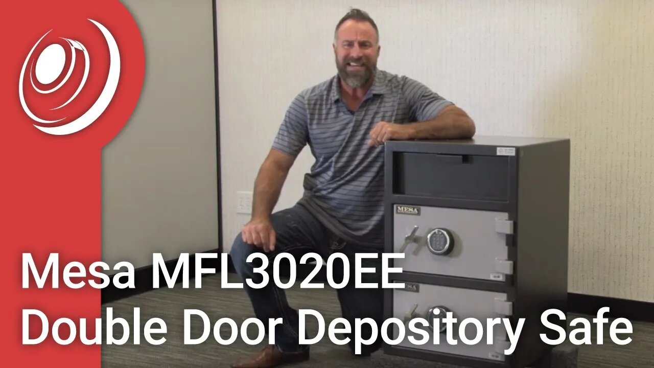 Mesa MFL3020EE Double Door Depository Safe Overview