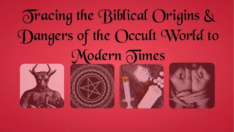 Dangers of the Occult World- Part 6 - Pornography and the Release of Demonic Spells
