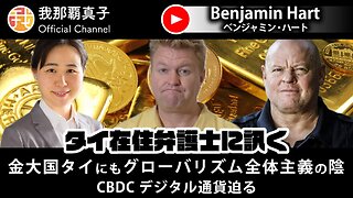 【生配信】11月19日19：00〜タイ在住弁護士に訊く 金大国タイにもグローバリズム全体主義の陰 CBDCデジタル通貨迫る