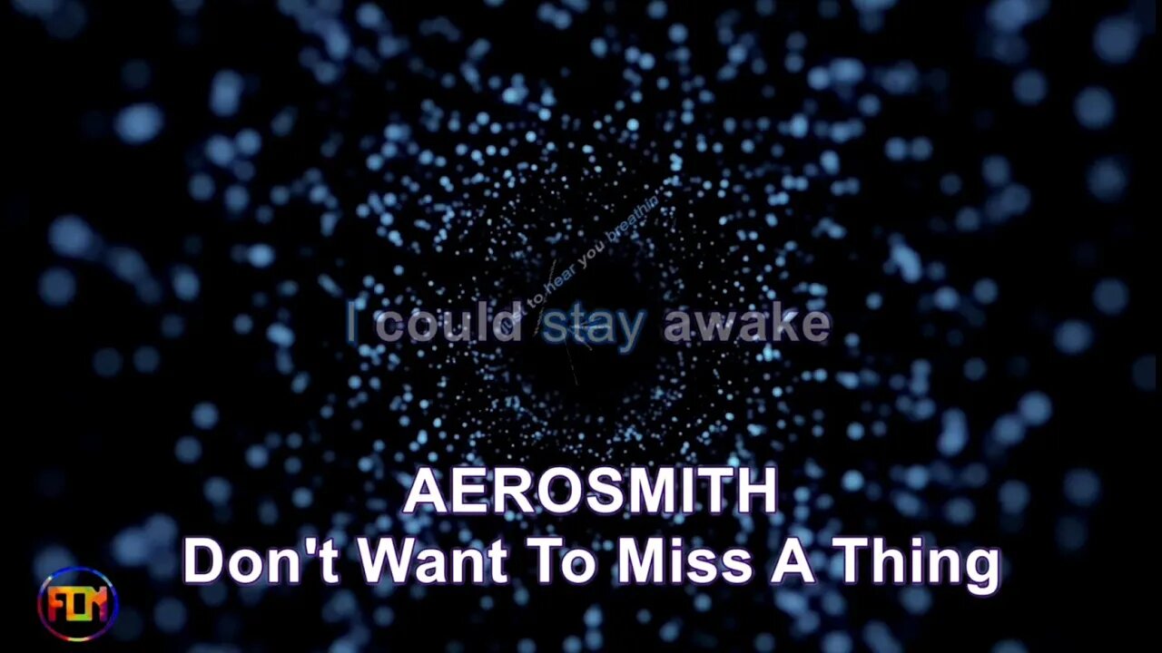 AEROSMITH - Don't Want To Miss A Thing - Lyrics, Paroles, Letra