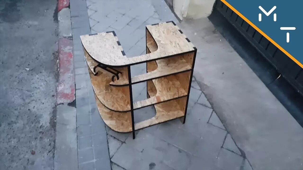 Laser Cutting an Under Sink Storage Unit