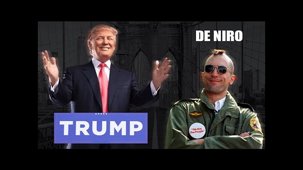 Why They Keep Using Robert De Niro To Oppose Psyop Pedophile Trump: TAXI DRIVER!