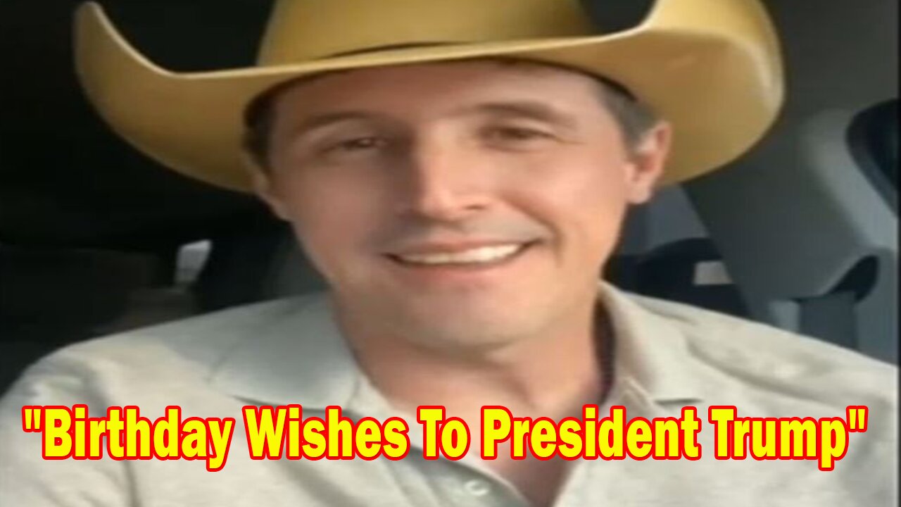 Derek Johnson: "Birthday Wishes To President Trump"