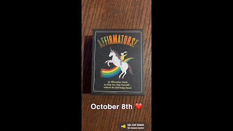 October 8th oracle card