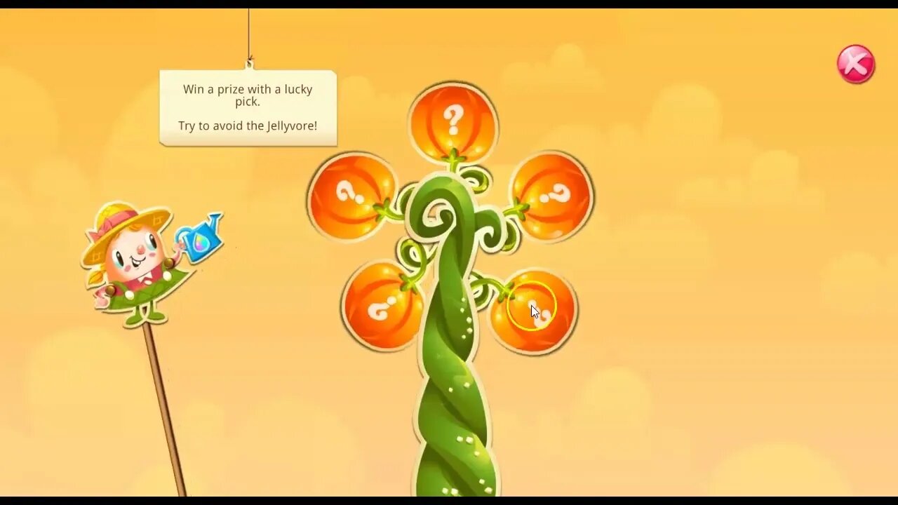 Pick a Pumpkin in Candy Crush Saga