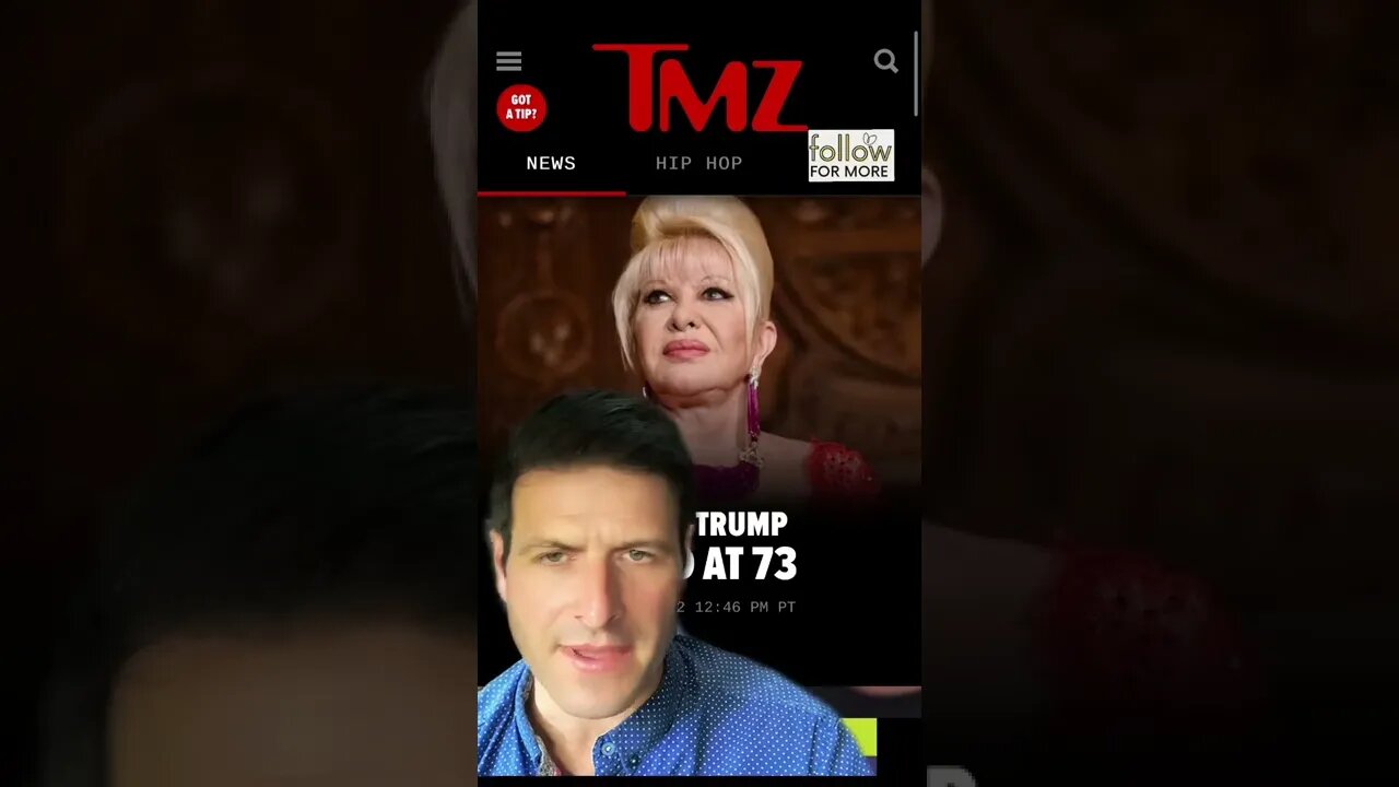 #ivanatrump dead at 73. Follow for breaking news, comedy & live music