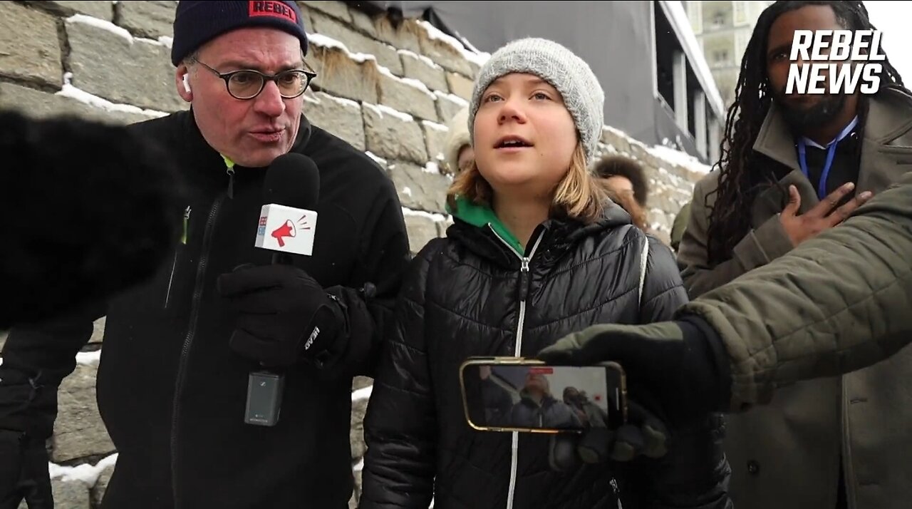 Reporter Confronts Greta On Her Staged Arrest