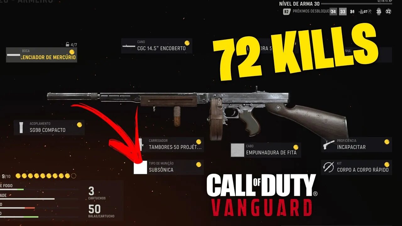 Call of Duty Vanguard | Quase Peguei *V2 e Peguei 72 Kills de M1928*(Assista até o Final)