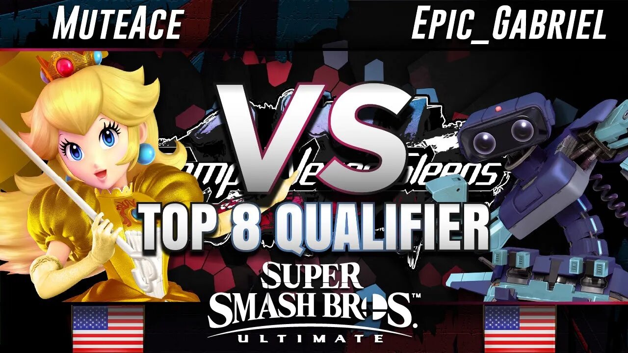 MuteAce (Peach) vs. Epic_Gabriel (R.O.B) - Ultimate Top 16 - TNS 8