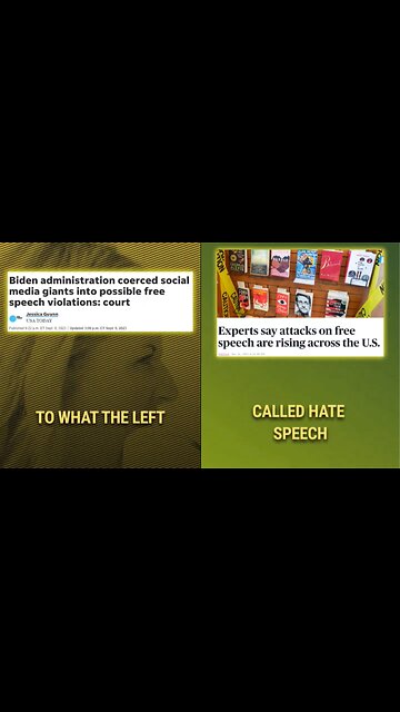 Speech Limits, Loss Of Freedom