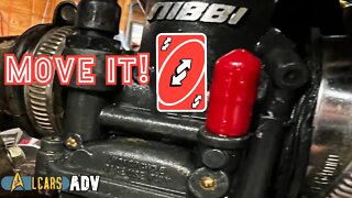 Nibbi carb fuel inlet removal and reposition (GPX fse250e)