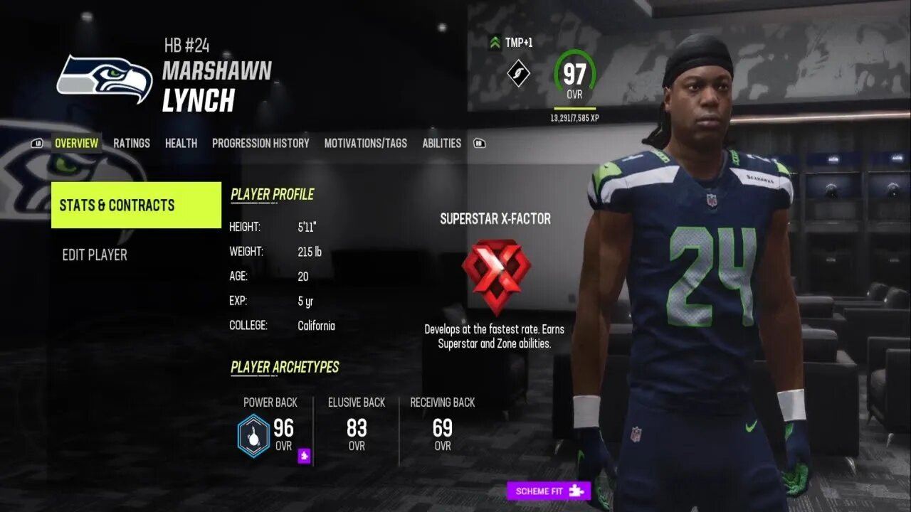 How To Create Marshawn Lynch Madden 23