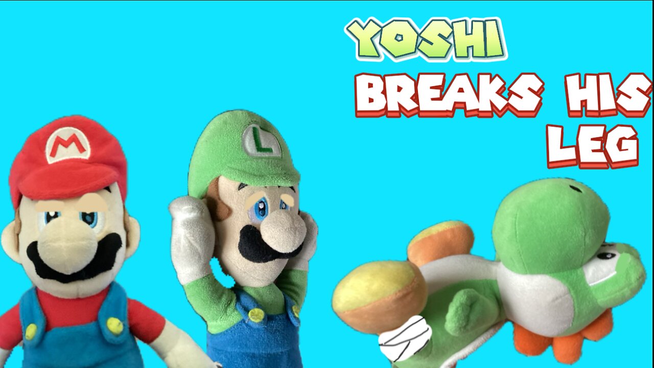 Super Mario and Friends: Yoshi Breaks his Leg!?!