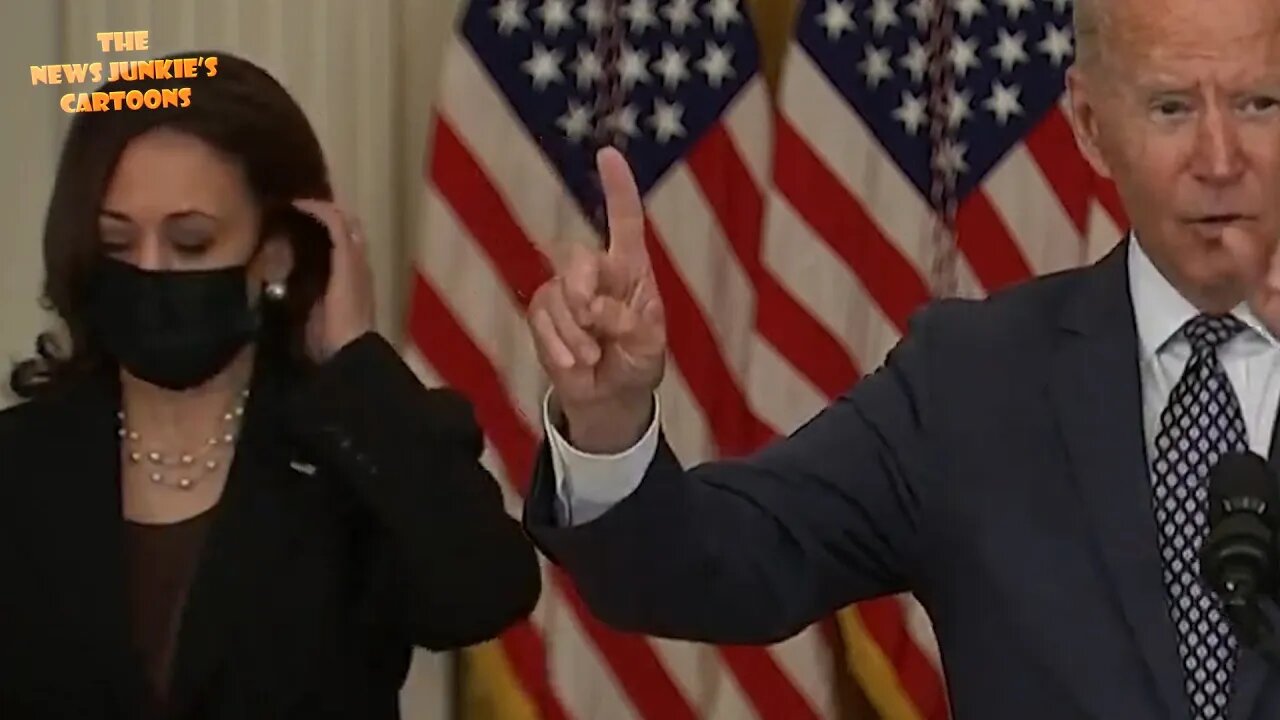 Does VP Harris look comfortable?