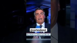 BOLSONARO FALA SOBRE IMÓVEIS