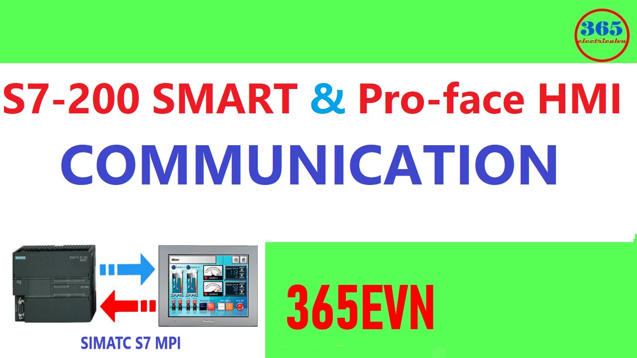 0050 - S7 200 smart plc and hmi pro face communication