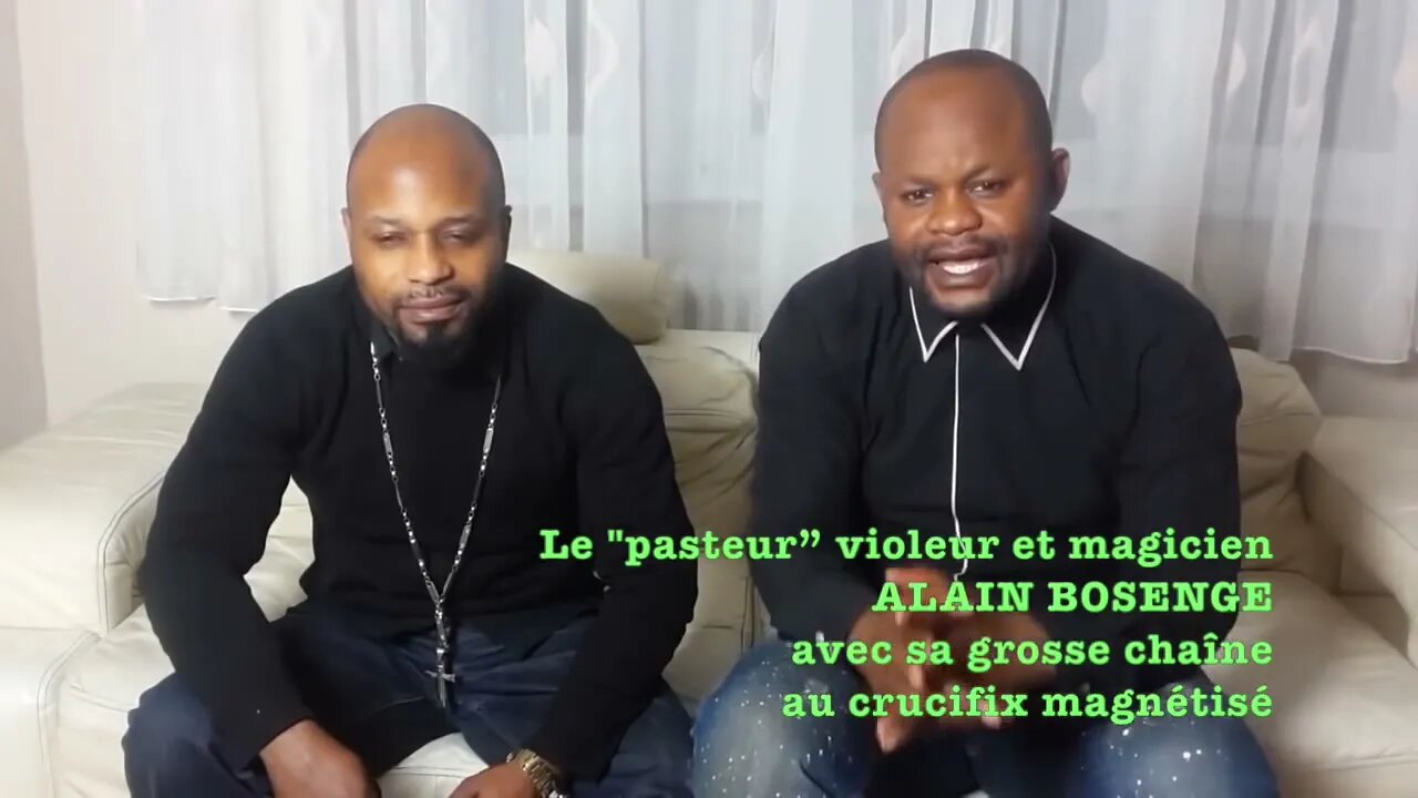 "J’ai échappé de justesse au VIOL du pasteur vampire congolais ALAIN BOSENGE Ngally” (Nathalie)