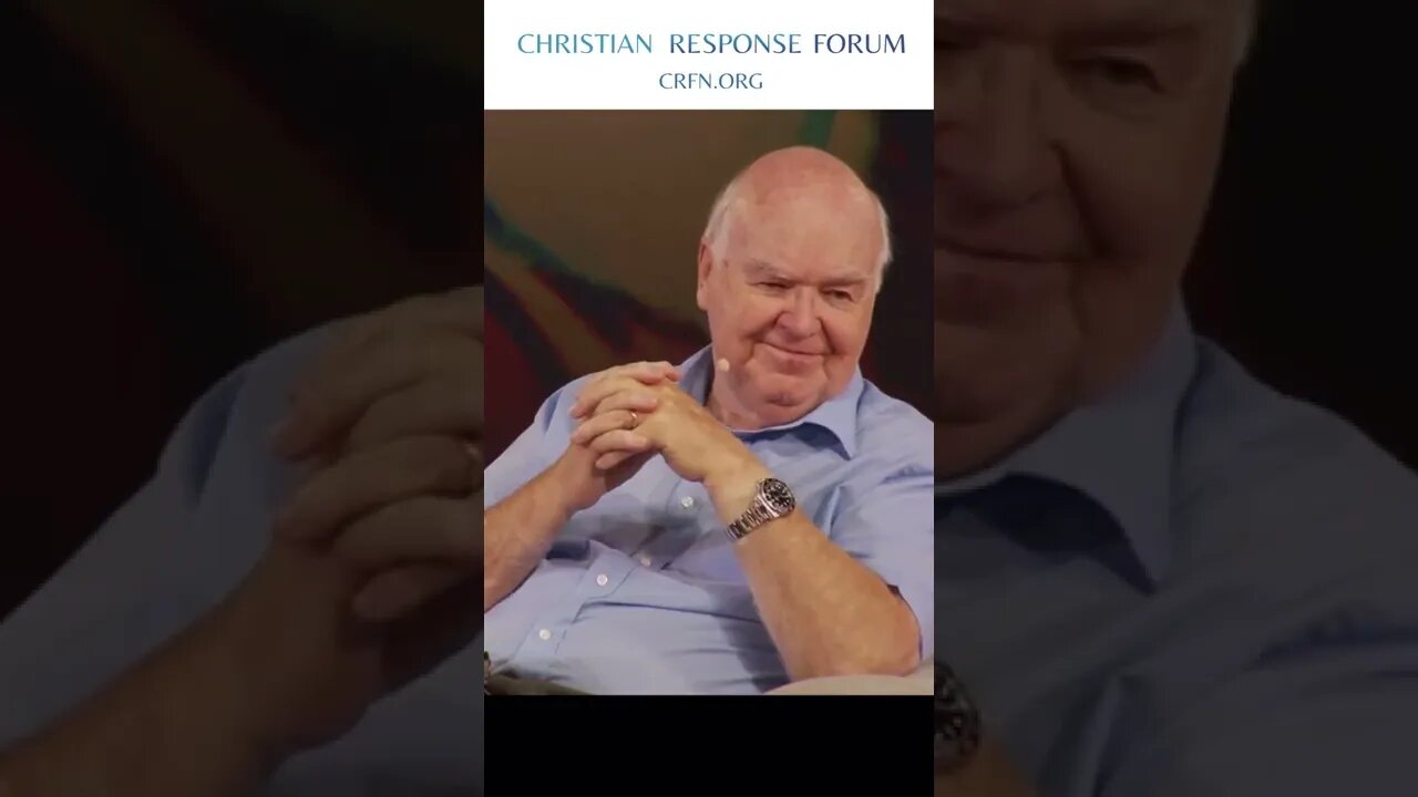 Do we have free will? John Lennox - Christian Response Forum #choice #freewill #johnlennox #shorts