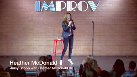 Heather McDonald collapses on stage