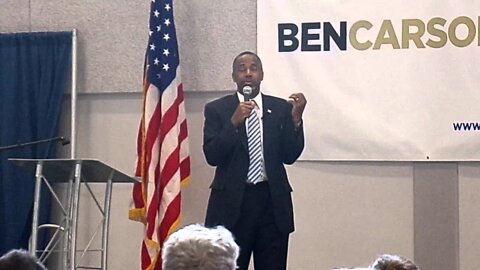 Ben Carson at Manchester Community college 2 of lots 5-10-2015