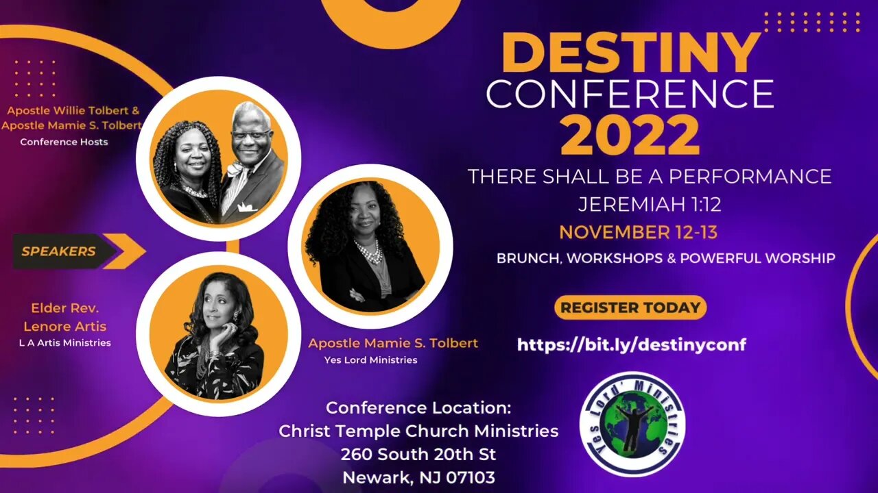 Destiny Conference 2022 Promo
