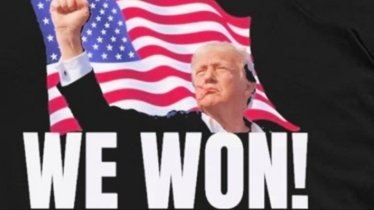 🎗️ Flags wave 👁 TRUMP/VANCE 2024 🏆 👀 We the people's Voices dose MATTER'S Your Vote DID it!