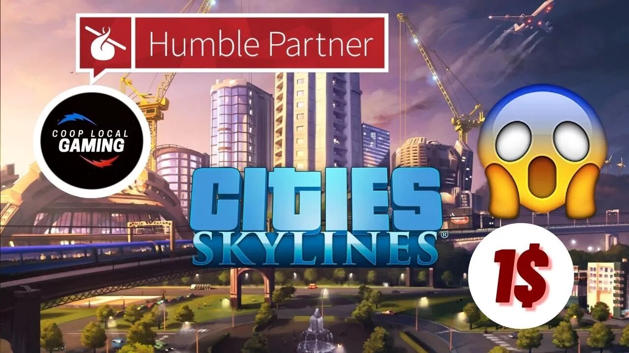 City Skylines Colossal Collection Game Bundle (Humble Bundle Only 1$)