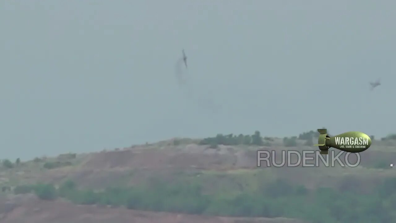 Russian attack aircraft in the skies of Avdeevka