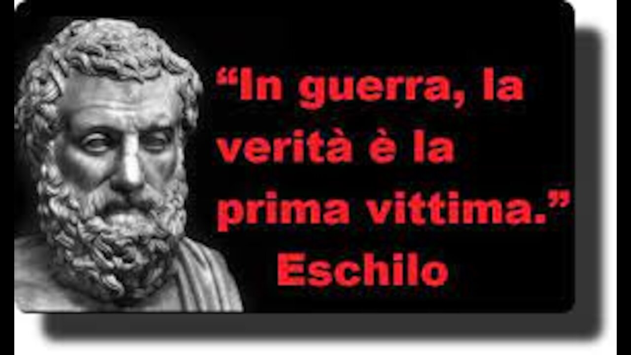 La prima vittima della guerra è sempre la verità
