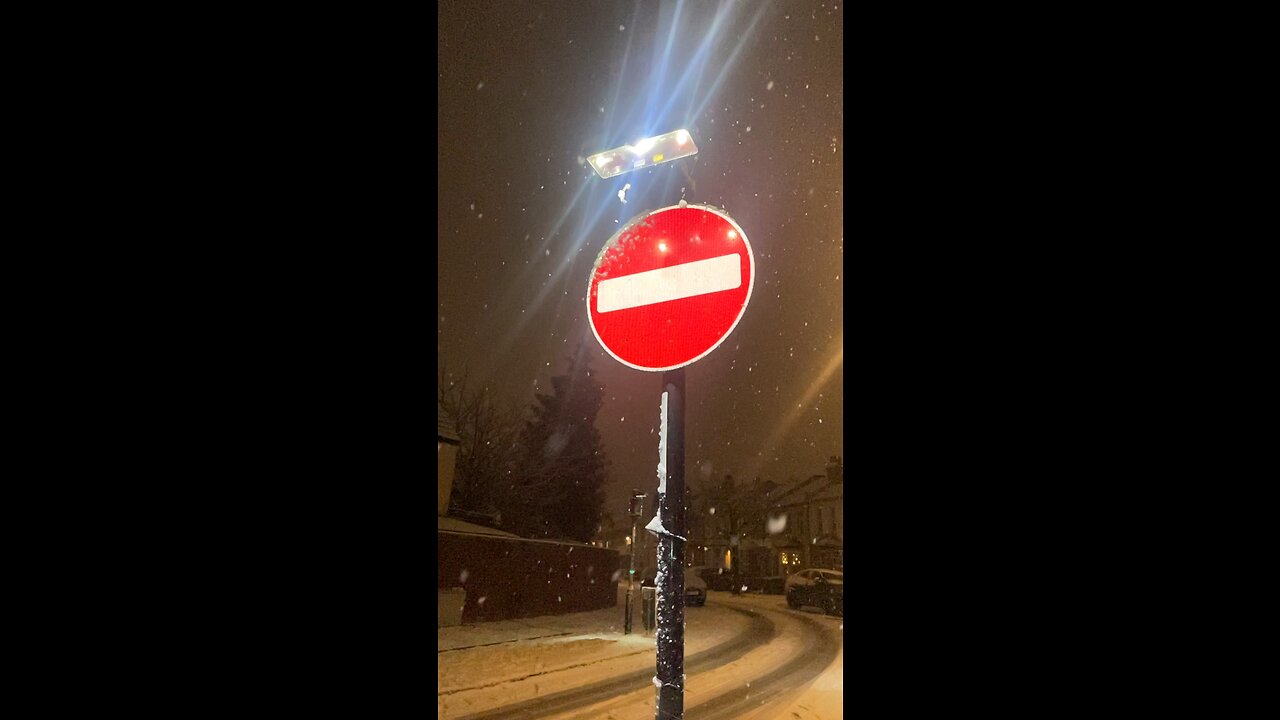 London (Croydon) snow