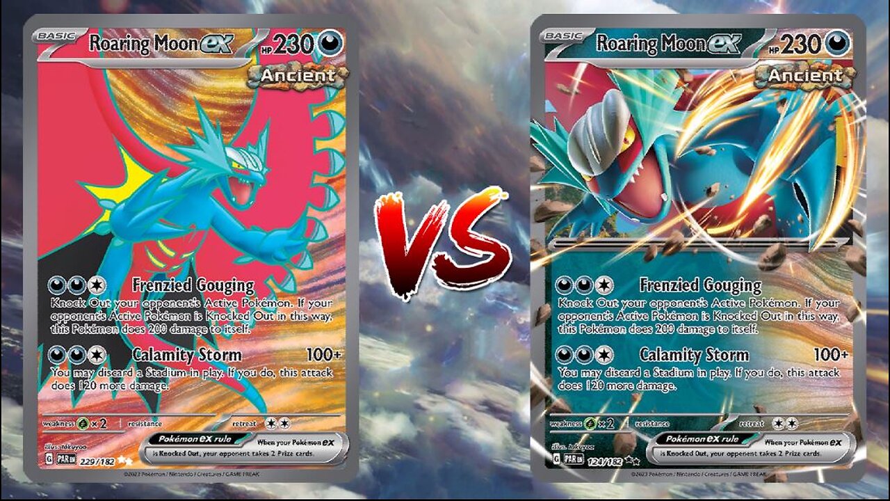 Pokemon TCG Live Roaring Moon EX VS Roaring Moon EX Darkrai VSTAR!!