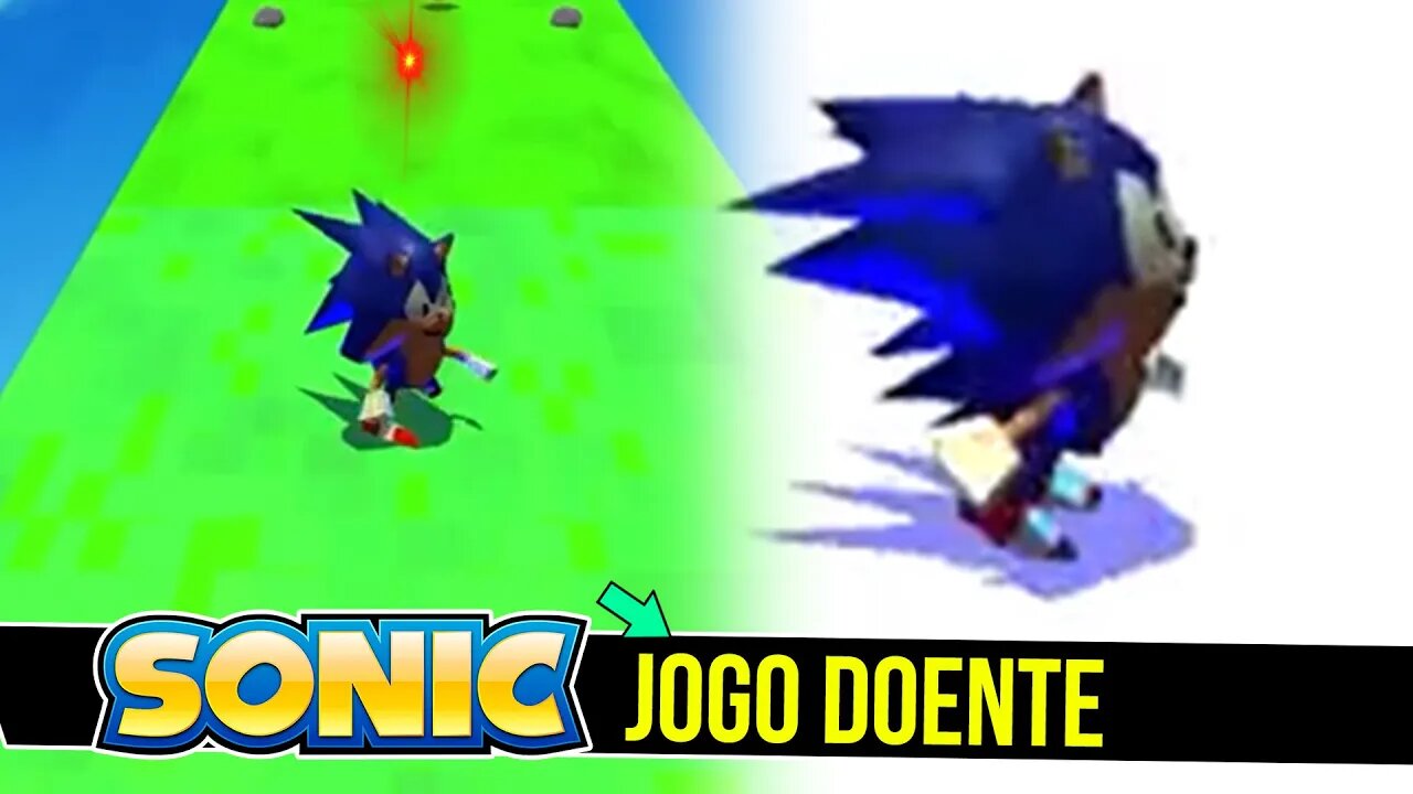 Jogo doente do Sonic ?! - Sonic 3d blast X-treme #shorts