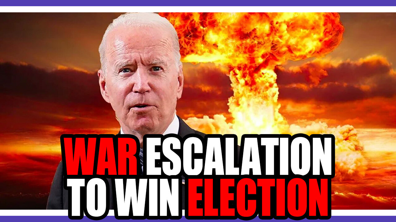 Biden Will Escalate The War For Better Poll Numbers