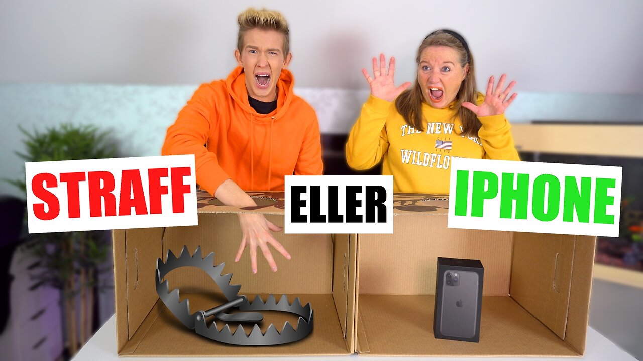 Vinn iPhone 11 eller Straff - Whats In The Box Challenge